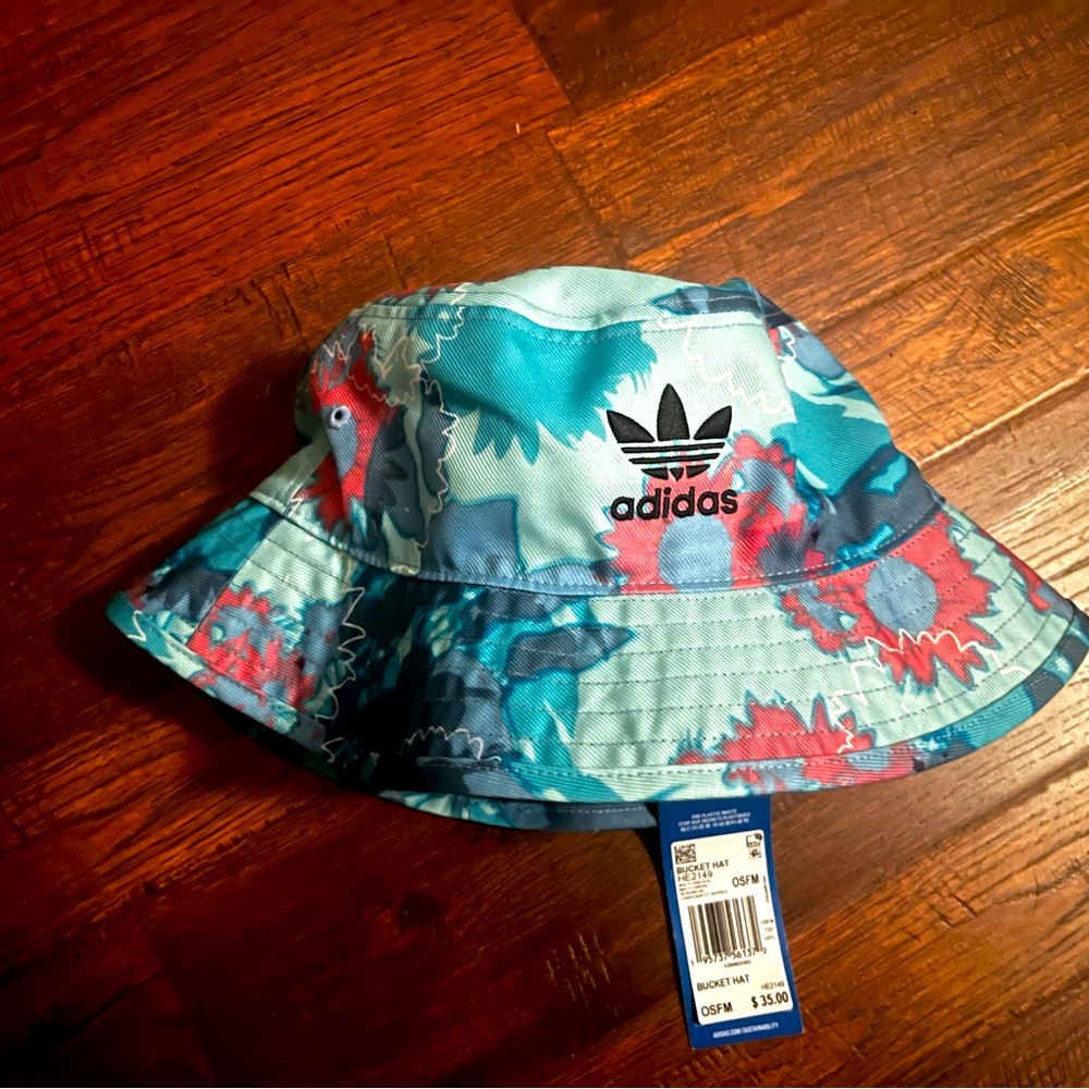 Adidas Floral Bucket Hat
